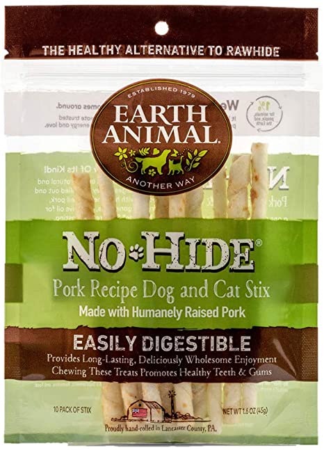 Earth Animal No-Hide Pork Chews
