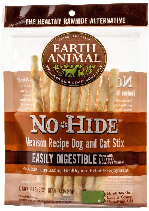 Earth Animal No-Hide Venison Chews