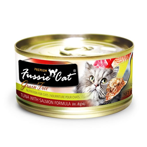 Fussie Cat Premium Tuna and Salmon 2.8 oz