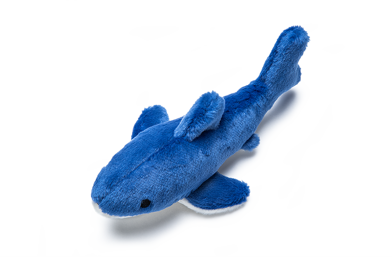 Fluff & Tuff Baby Bruce Shark Pet Toy - XSmall