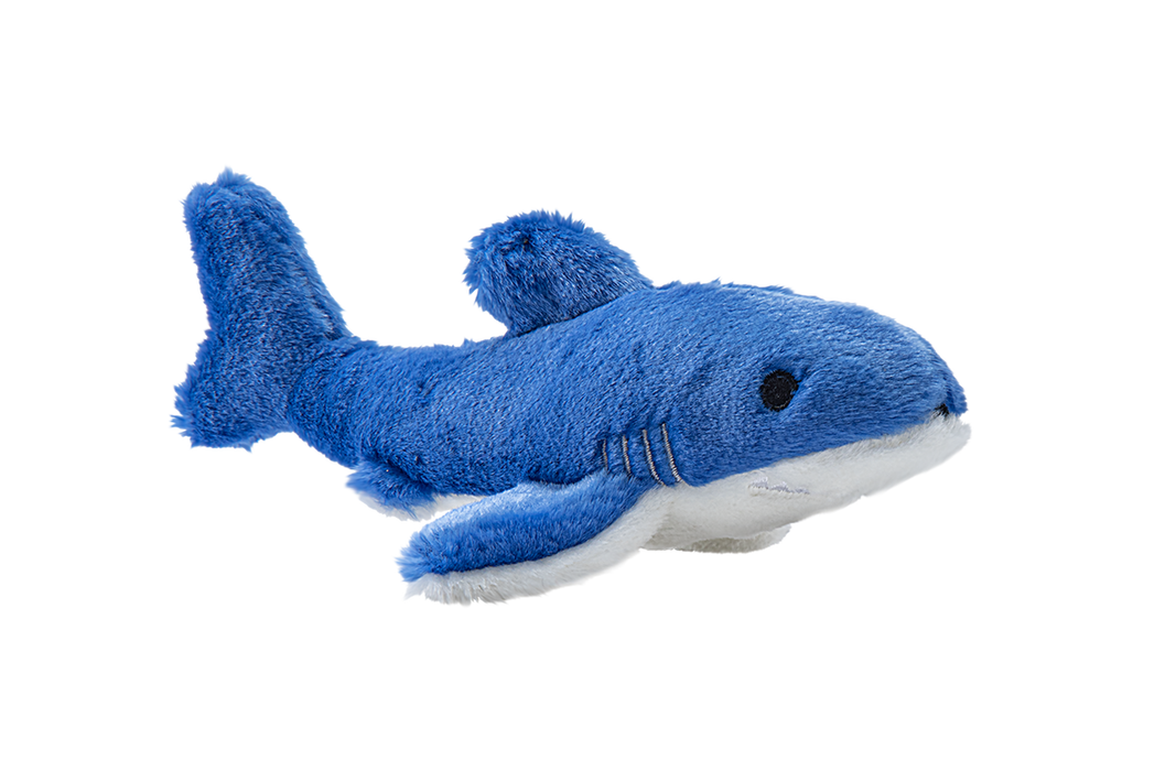 Fluff & Tuff Baby Bruce Shark Pet Toy - XSmall