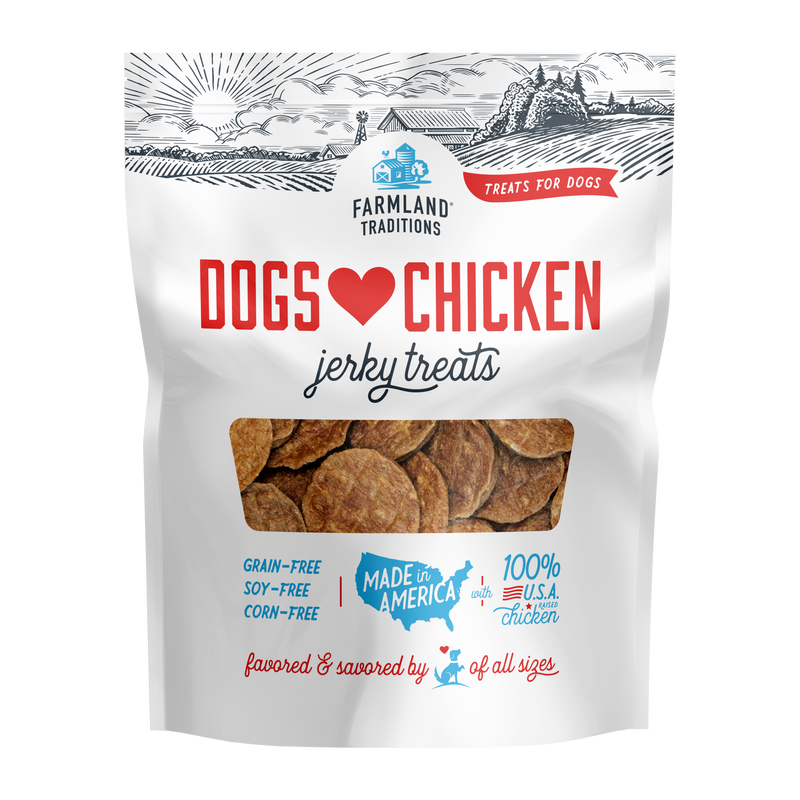 Farmland Traditions Dogs Love Chicken Jerky Treats 3lb