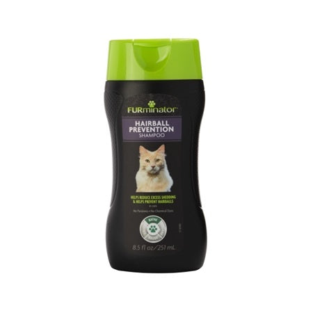 FURminator Hairball Prevention Shampoo for Cats 8.5 oz