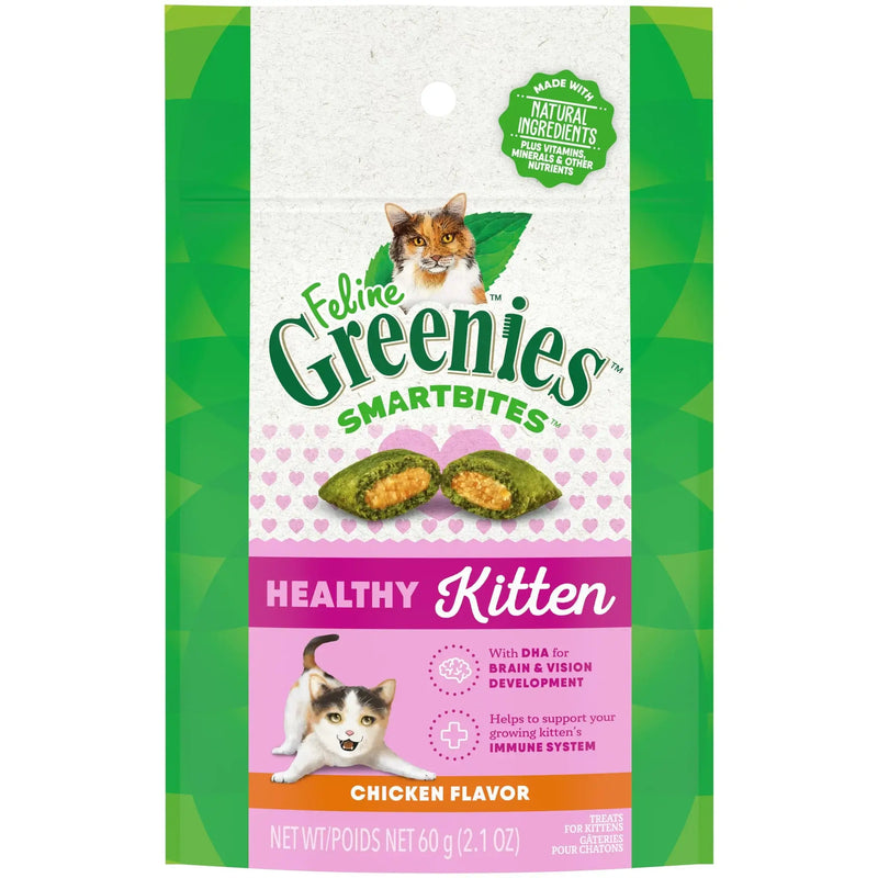 Greenies Smartbites Kitten Treats, Chicken