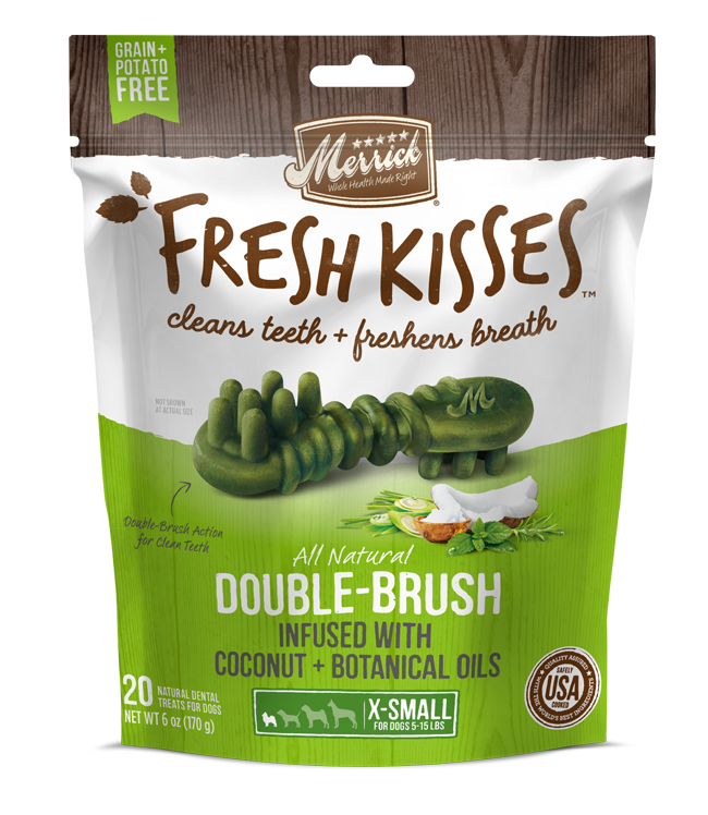 Merrick Fresh Kisses Coconut Oil and Botanicals