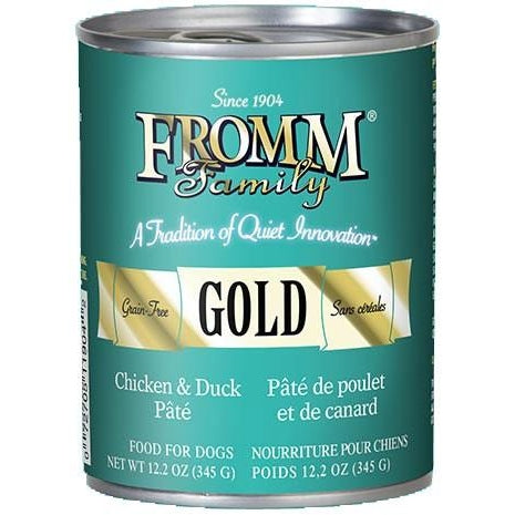 Fromm Gold Chicken and Duck Pate 12 oz 