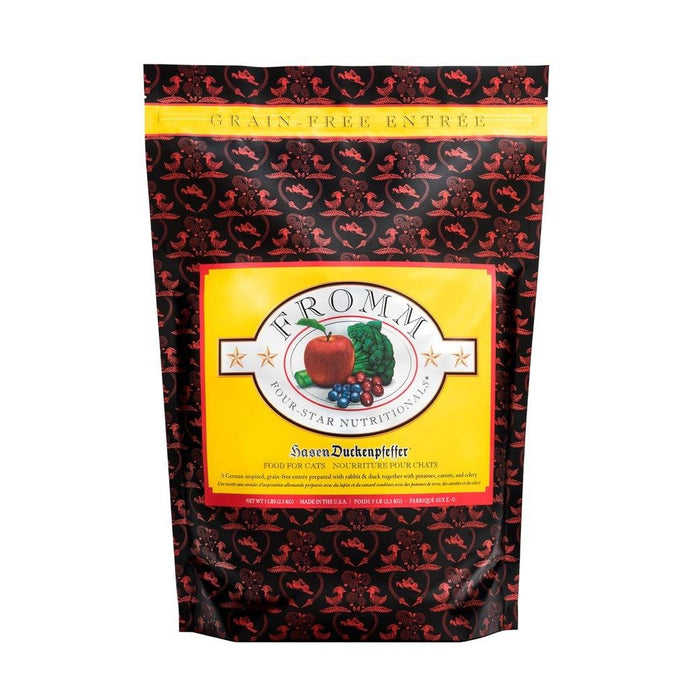 Fromm Star Grain Free Cat Food, Hasen Duckenpfeffer — Jake's Pet