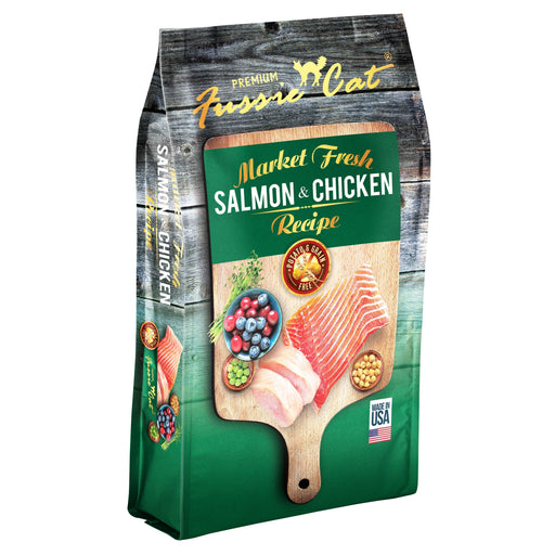 Fussie Cat Market Fresh Salmon and Chicken Recipe Cat Food 4 lbs