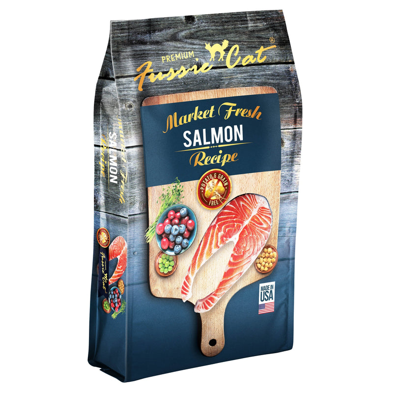 Fussie Cat Market Fresh Salmon Recipe Cat Food 4 lbs