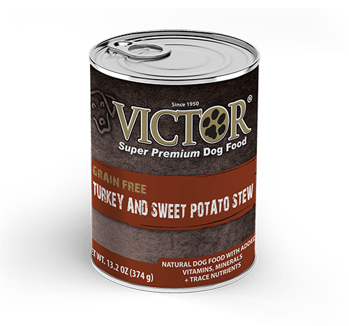 Victor Turkey and Sweet Potato Canned Grain Free Stew for Dogs 13 oz