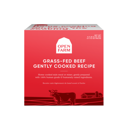 Open Farm Frozen Gently Cooked Grass-Fed Beef Dog Food