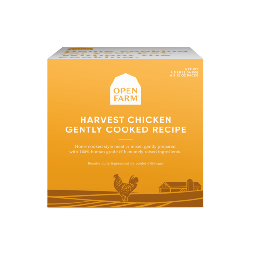 Open Farm Frozen Gently Cooked Harvest Chicken Dog Food