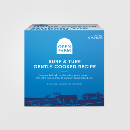 Open Farm Frozen Gently Cooked Surf & Turf Dog Food