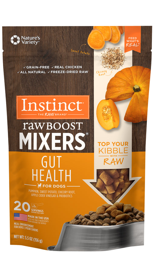 Nature's Variety Instinct Raw Boost Mixers Gut Health 5.5 oz