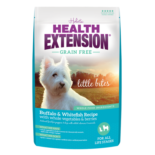Health Extension Grain-Free Buffalo & Whitefish Little Bites 3.5 lb