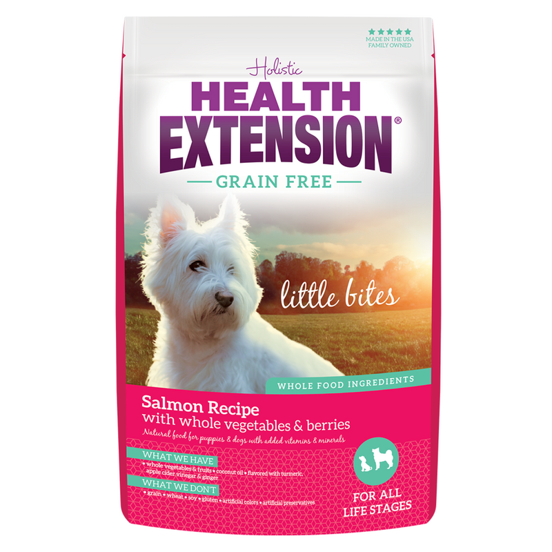 Health Extension Grain Free Salmon Little Bites Recipe 12lb