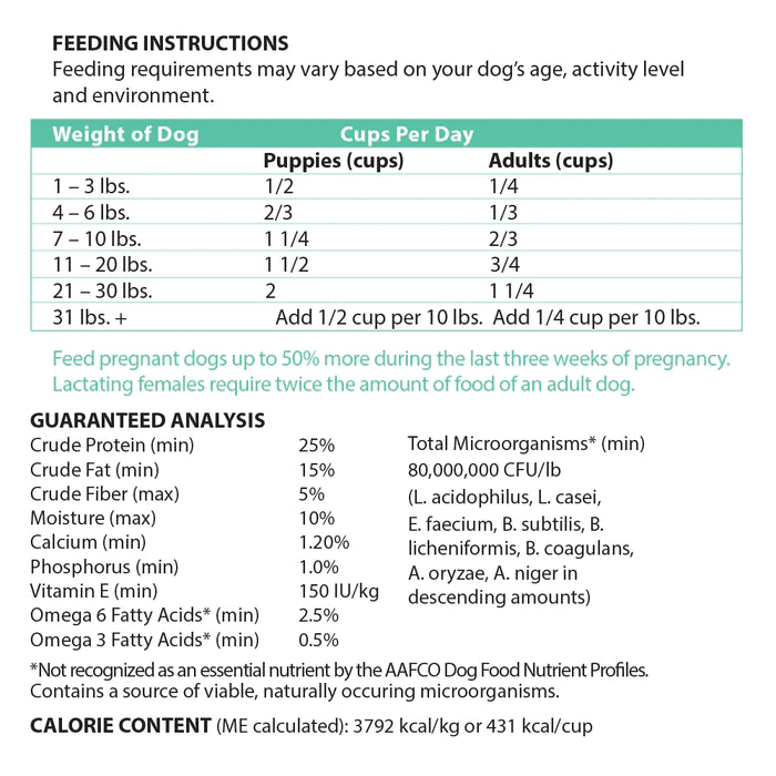 Health Extension Grain Free Venison Little Bites Recipe 12 lb