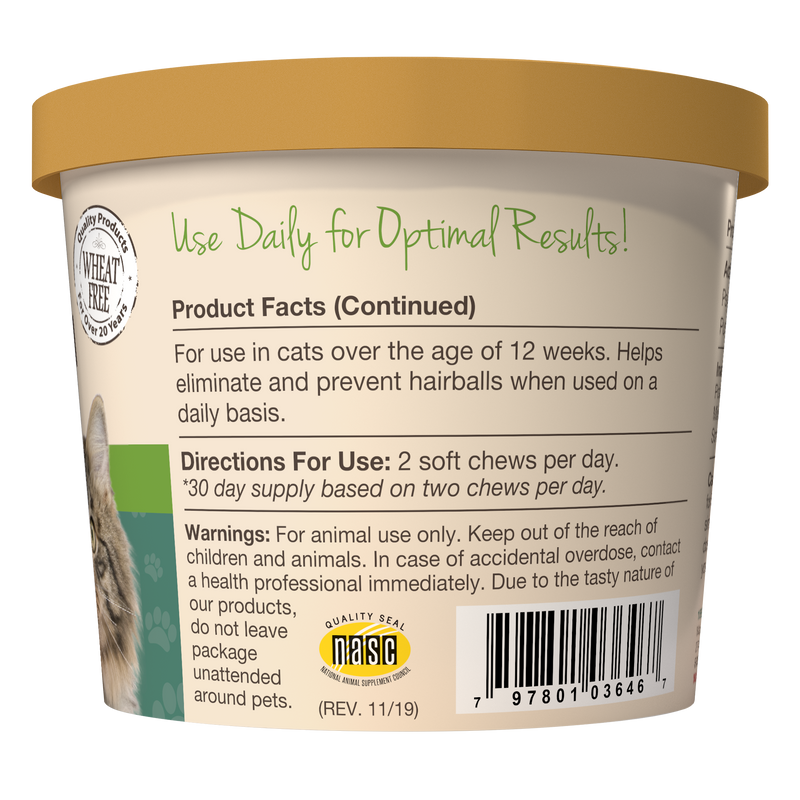 NaturVet Hairball Aid Supplement