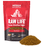 Red bag of Koha freeze-dried beef topper with a small pile of topper in front. 
