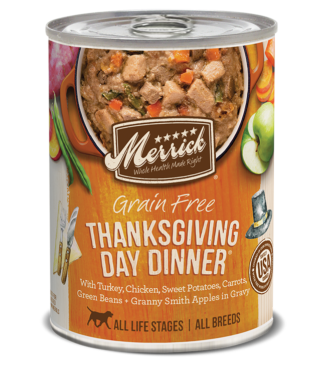 Merrick Grain Free Thanksgiving Day Dinner in Gravy 12.7oz