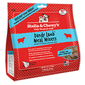 Stella and Chewy Freeze Dried Lamb Meal Mix Dog Food 18 oz