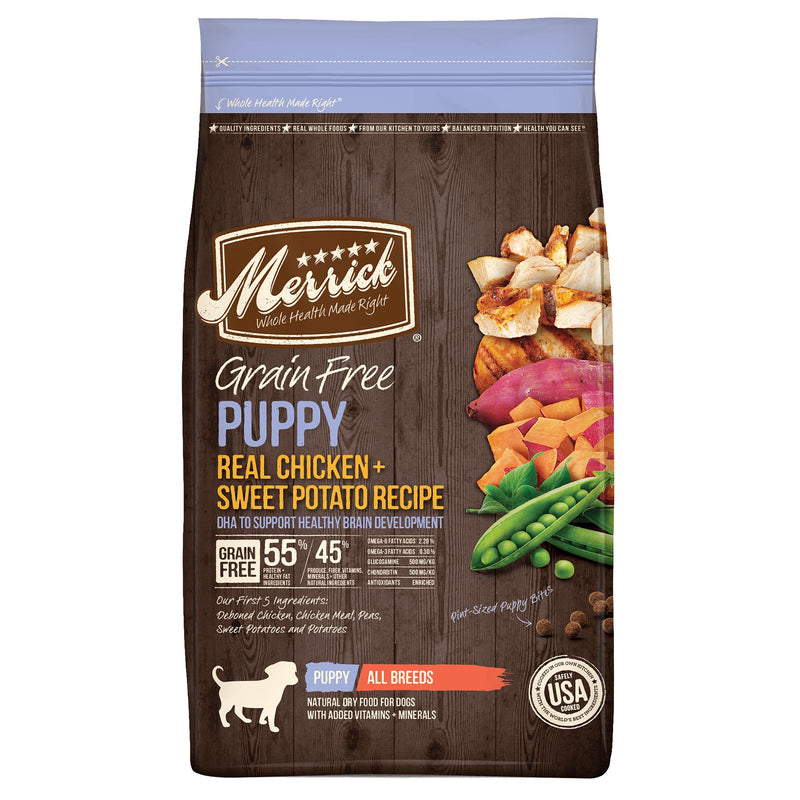 Merrick Grain-Free Real Chicken & Sweet Potato Dry Puppy Food