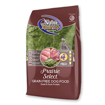 NutriSource Prairie Select Grain-Free Dog Food 5lb