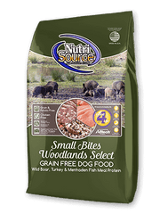 Nutrisource Grain Free Woodlands Select Small Bites Woodlands Select Dry Dog Food 5 lb