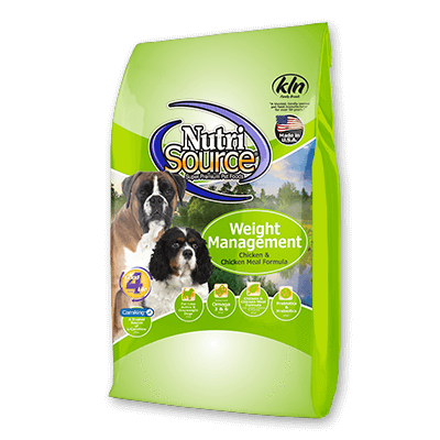 NutriSource Dog Weight Management 6.6lb