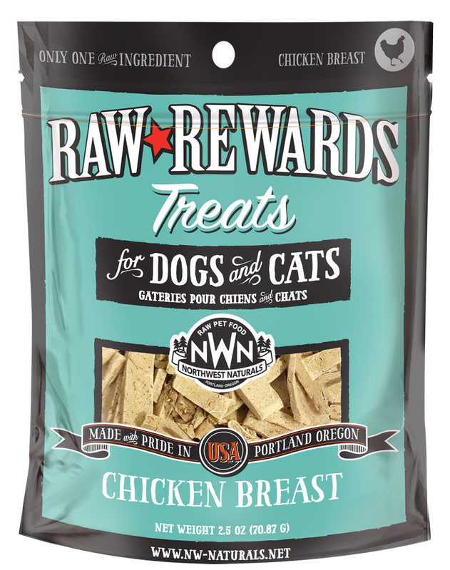 Northwest Naturals Raw Rewards Freeze-Dried Chicken Breast Treat