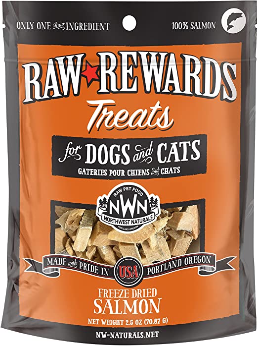 Northwest Naturals Raw Rewards Freeze-Dried Salmon 2.5oz