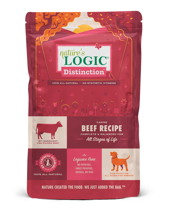 Nature's Logic Distinction Canine Beef Recipe Dry Dog Food