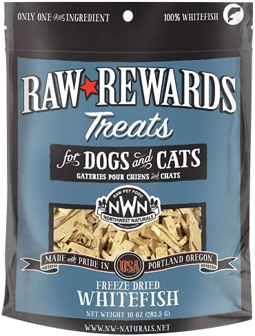 Northwest Naturals Raw Rewards Freeze-Dried Whitefish Treat