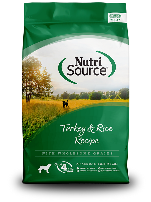 Nutrisource Turkey and Rice Recipe Dry Dog Food