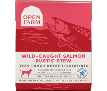 Open Farm Wild-Caught Salmon Rustic Stew made with Human Grade Ingredients
