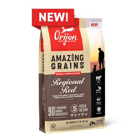 Orijen Amazing Grains Regional Red Recipe Dog Food