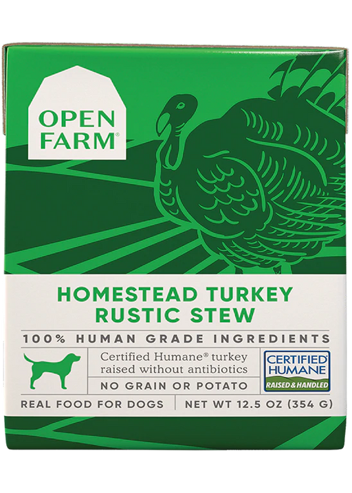 Open Farm Homestead Turkey Rustic Stew, 12.5oz