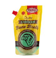 Primal Frozen Chicken Bone Broth 20 oz Food Topper