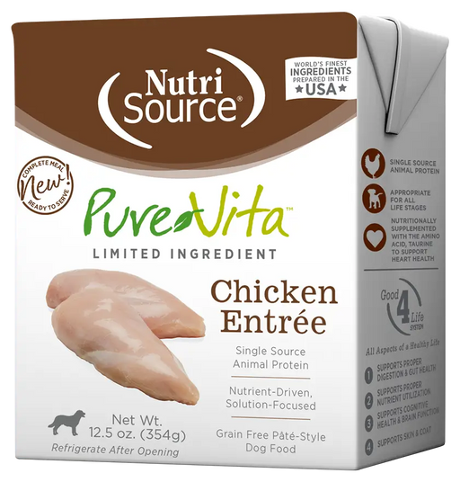 NutriSource PureVita Chicken Entree