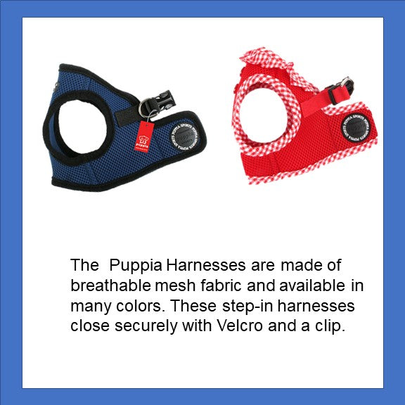 Puppia Dog Harness with velcro and buckle