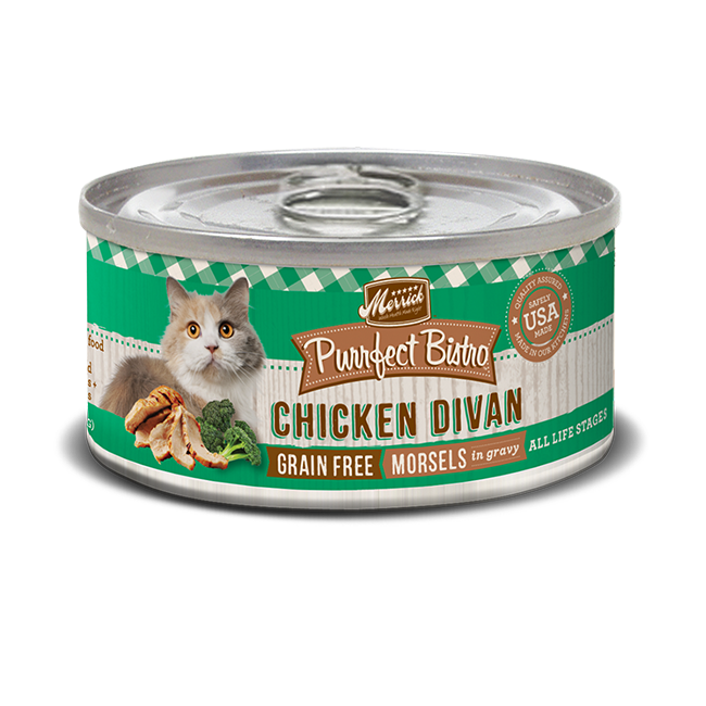 Merrick Purrfect Bistro Chicken Divan 5.5oz