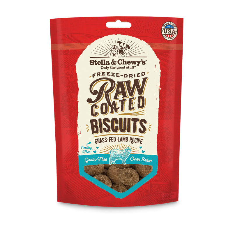 Stella and Chewy Raw Coat Grass Lamb 9 oz Grass Fed