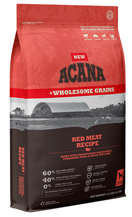 Acana Red Meat + Wholesome Grains Recipe For Dogs
