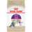 Grey and white bag with purple label of Royal Canin Cat Sensitive Digestion dry cat food. 