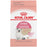 Pink and white bag of Royal Canin kitten dry food. 