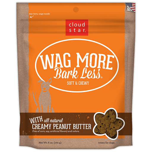 Wag More Bark Less Grain Free Dog Treats 5oz - Peanut Butter and Apples