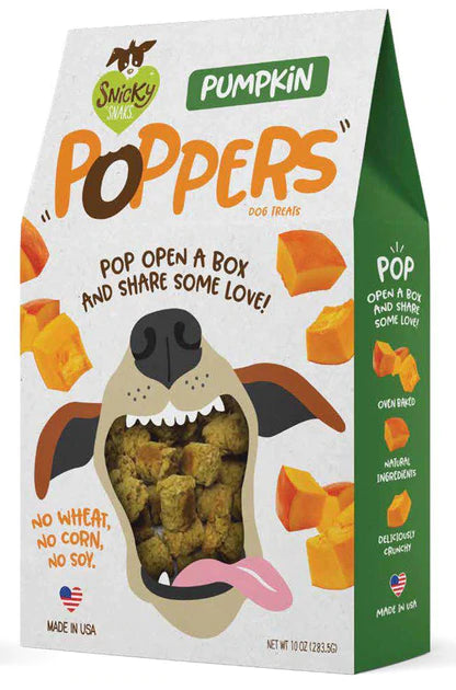 Snicky Snaks Pumpkin Poppers dog treats