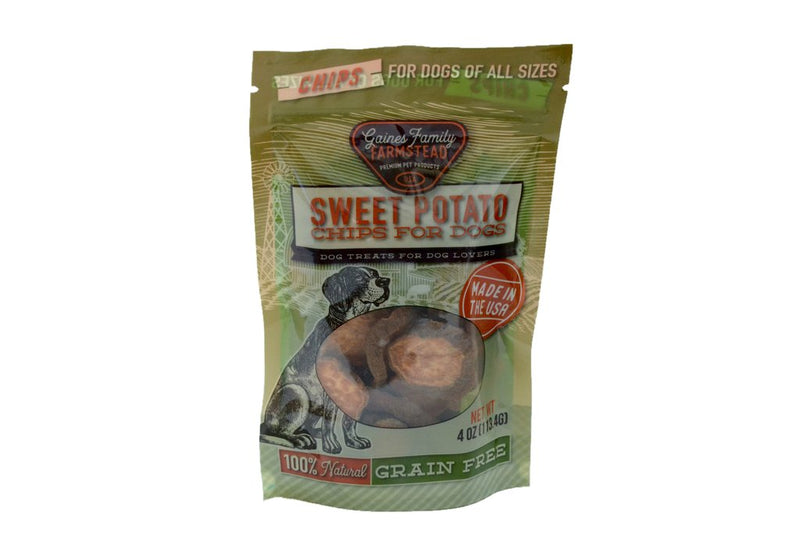 Gaines Family Farmstead 100% Natural Sweet Potato Chips, 4 oz