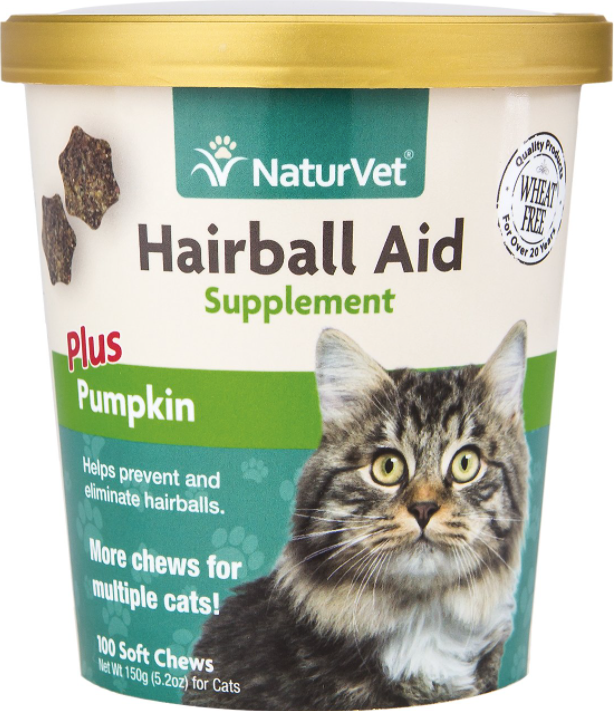 NaturVet Hairball Aid Supplement
