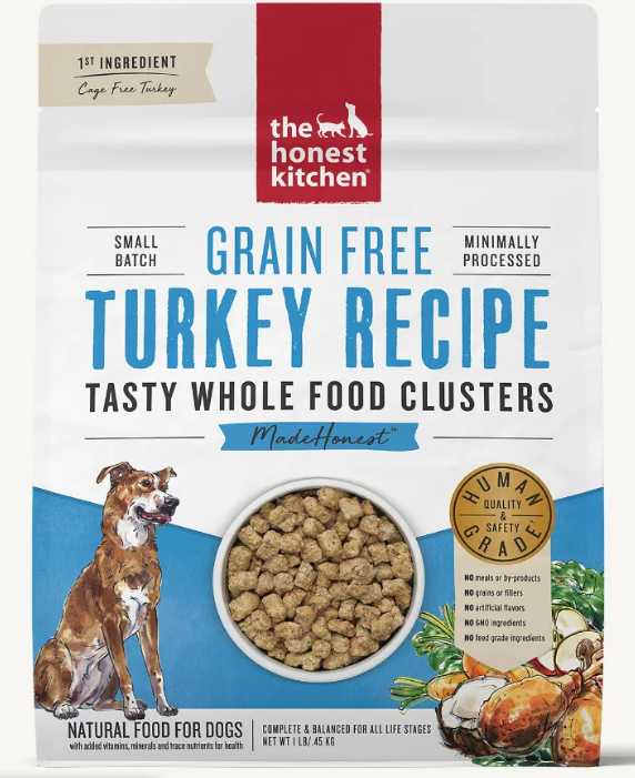 The Honest Kitchen Grain Free Whole Food Clusters, Turkey